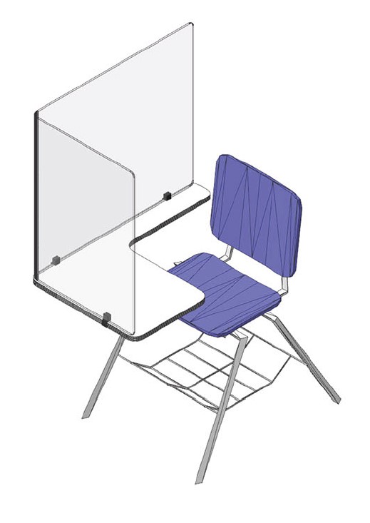 School chair screen